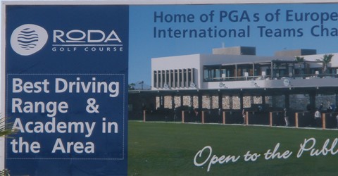 Roda Golf Course, Driving Range and Academy